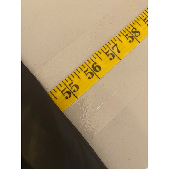 Chaps Black Sleeveless Maxi Dress Layered Chiffon Small - Picture 5 of 8